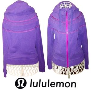 Lululemon Embroidered Hoodie Special Edition Purple Size 8